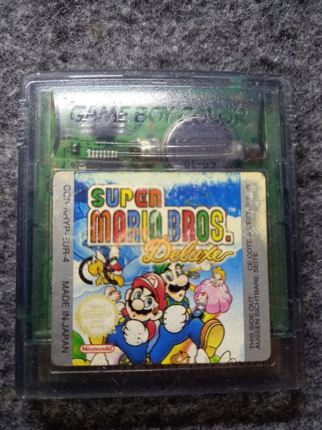 Super mario bros deluxe game boy color de segunda mano por 10 EUR en