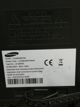 Televisor Samsung LE-32B530P7W ( 32" ) FULL HD