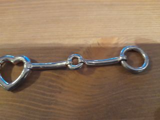 Pulsera acero corazón