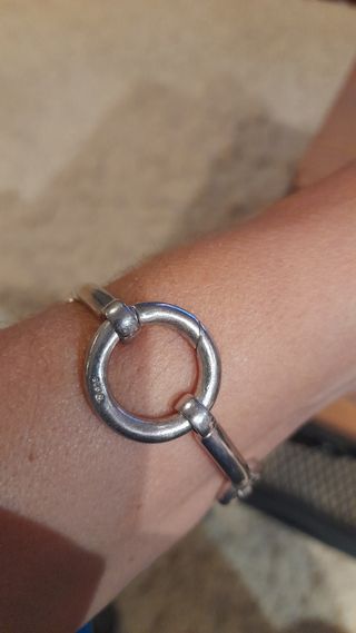 Pulsera acero corazón
