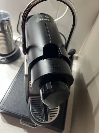 Cafetera usada Krups Nespresso 