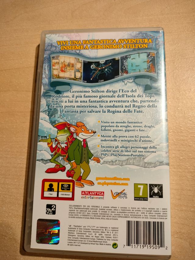 Geronimo Stilton nel Regno della Fantasia PSP