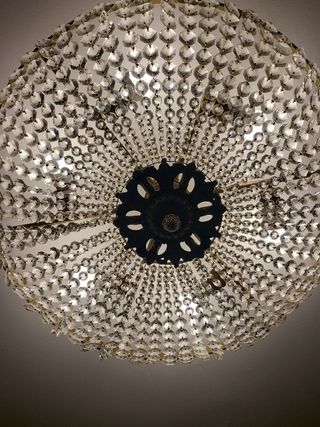 Espectacular Plafon estilo imperio de bronce