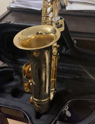 Saxofón alto Borgani Jubilee Gold 24K