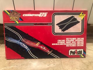 SCALEXTRIC POLISTIL CHICANE RECTILINEO NUEVO