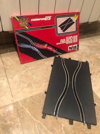 SCALEXTRIC POLISTIL CHICANE RECTILINEO NUEVO