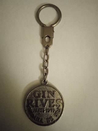llavero gin Ribes Paris 1979 medalla de oro