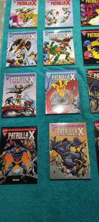 Patrulla X Excelsior 12 tomos colección completa.