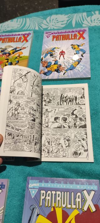 Patrulla X Excelsior 12 tomos colección completa.