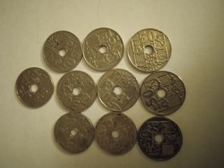 sería completo de 1949 y 1963 flechas invertidas 