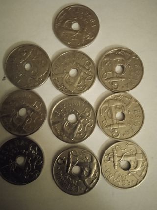 sería completo de 1949 y 1963 flechas invertidas 