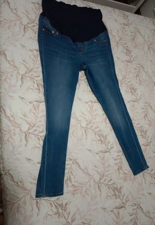 Pantalon vaquero premama talla 44