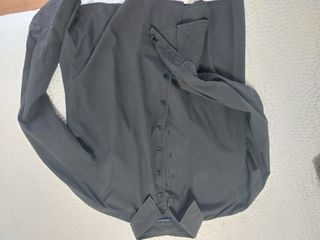 camisa negra adolfo mujer