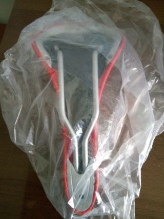 casco con sella S Marco ,nera e bianca, NO rossa