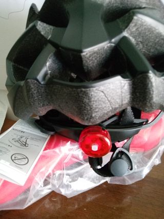 casco con sella S Marco ,nera e bianca, NO rossa