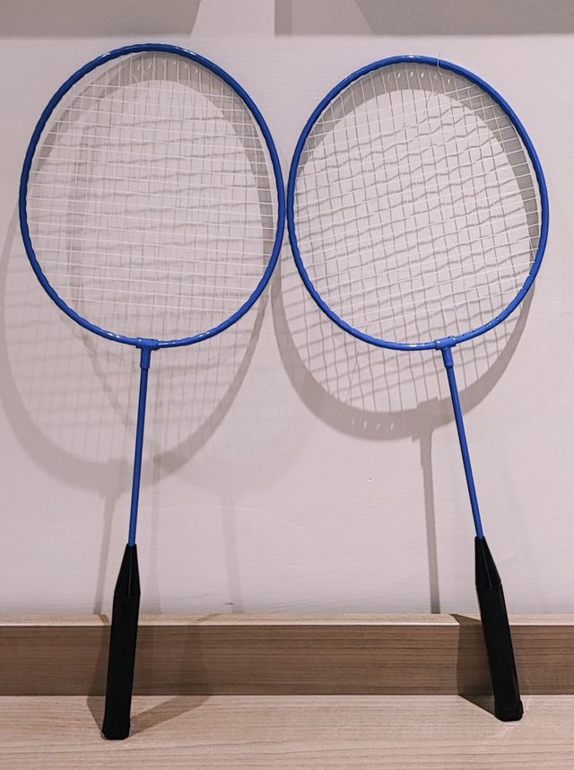 Set di 2 Racchette per Badminton con volano
