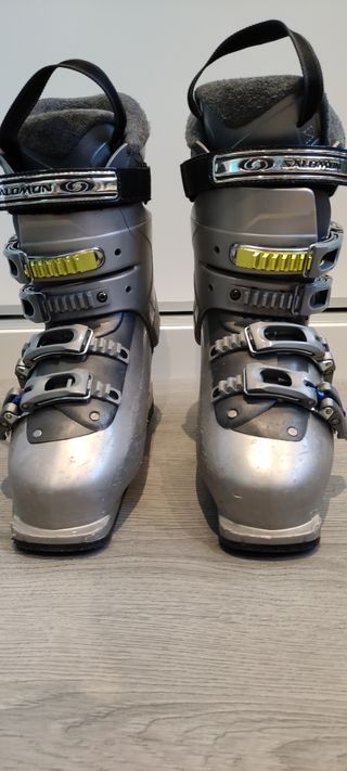 Botas Esqui Salomón 25-25,5 aprox 39-39,5 pie