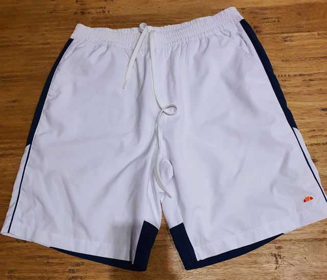 Bermuda costume in nylon bianche 