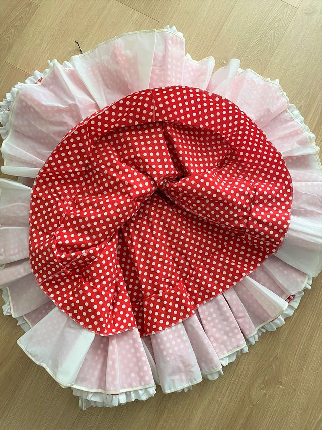 Vestido traje flamenca niña