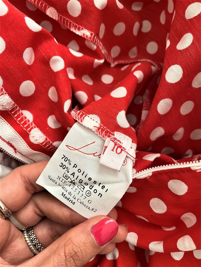 Vestido traje flamenca niña