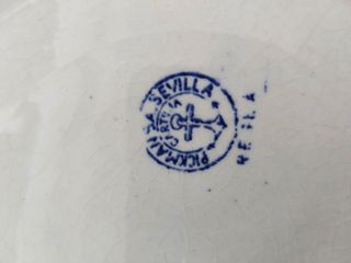 Plato antiguo Pickman La Cartuja