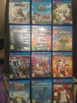 Juegos PS4 (PlayStation 4) Pal España originales