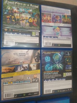 Juegos PS4 (PlayStation 4) Pal España originales