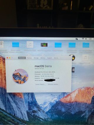 MacBook Pro 2011 15 pulgadas. i7 16gb RAM 500gb 
