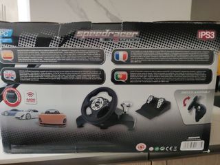 Volante PS3 con pedales