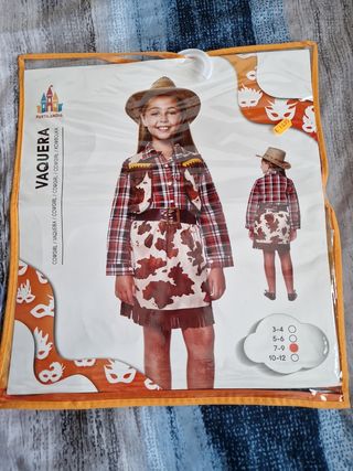 Disfraz niña vaquera