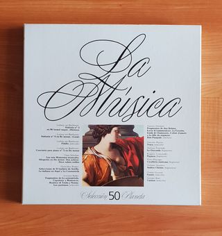 Colección de música clásica 50 Vinilos y 4 libros.