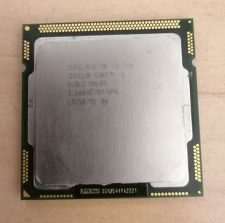 Procesador i5 750 de 4 nucleos