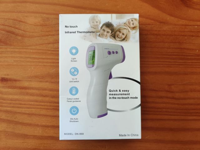 Termómetro digital de infrarrojos 