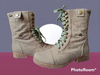Botas Caracas Madera Mustang 37 Mujer
