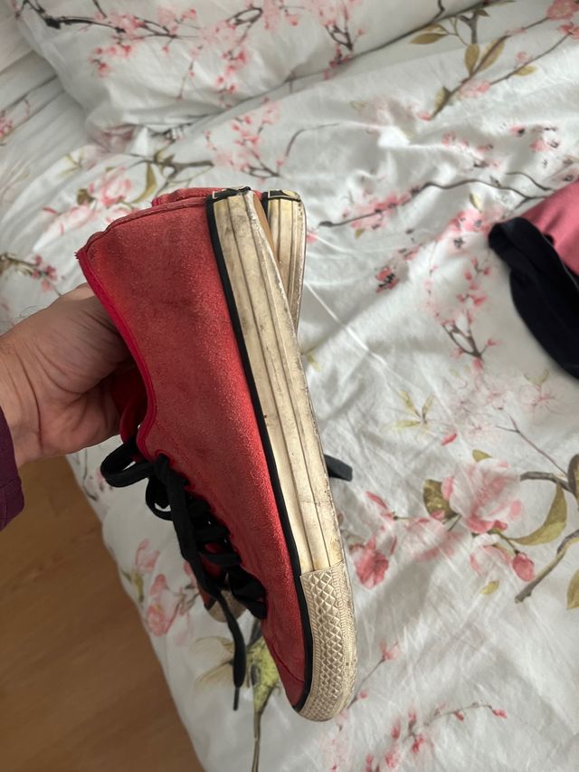 Zapatillas de vestir rojas the hundreds