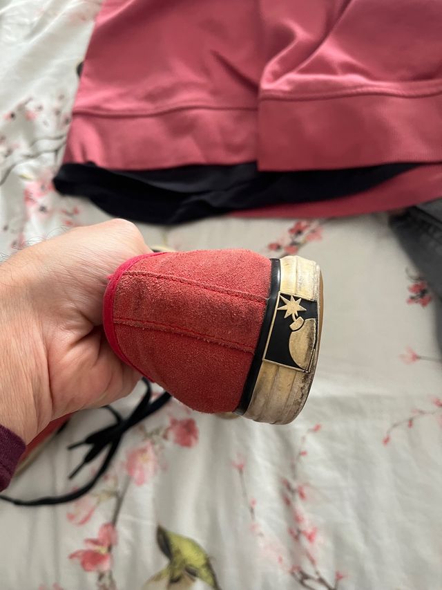 Zapatillas de vestir rojas the hundreds