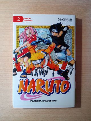 Manga Naruto 1,2 y 3