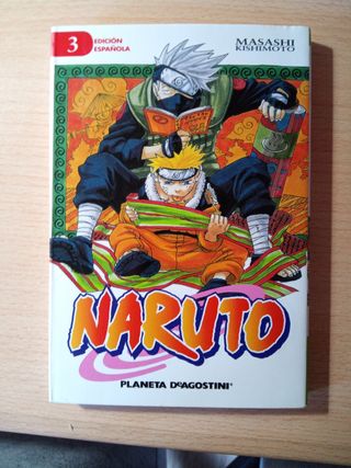 Manga Naruto 1,2 y 3
