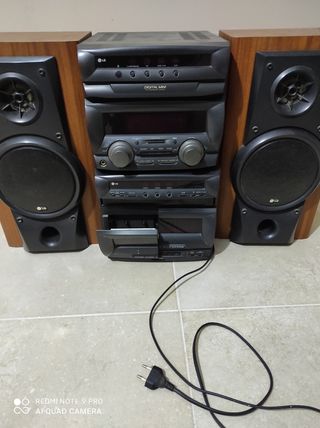 equipo LG vintage completo
