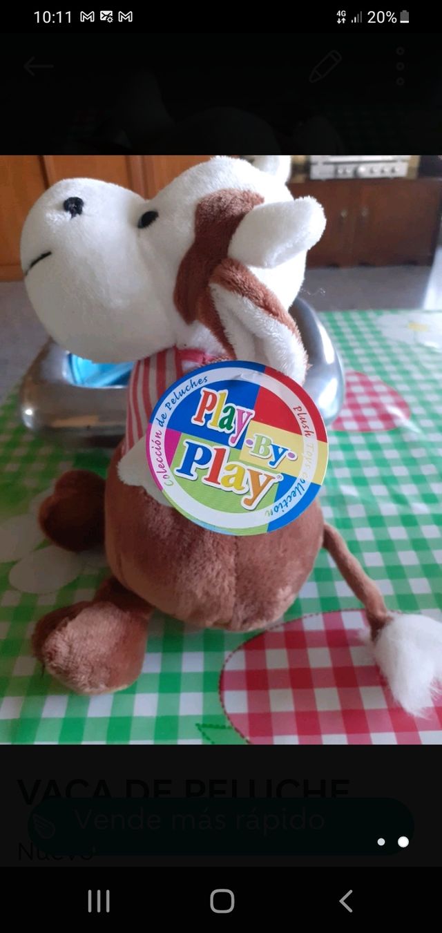 VACA DE PELUCHE