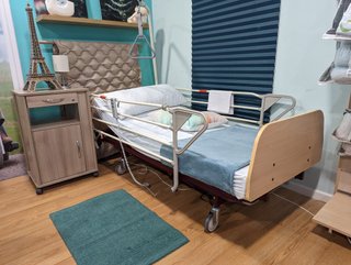 Cama articulada eléctrica elevable Pardo