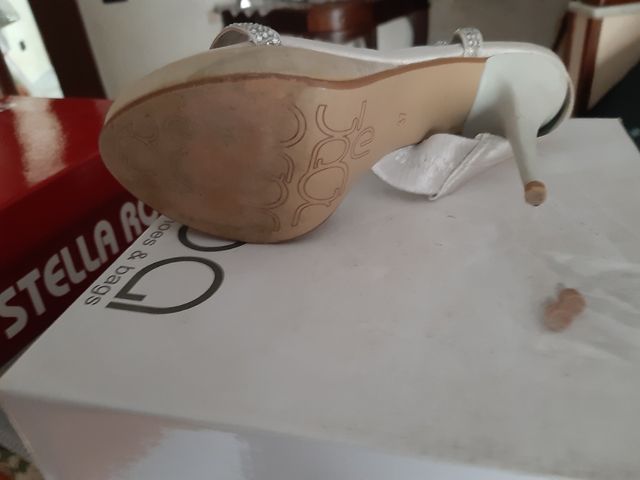 sandali in raso silver 