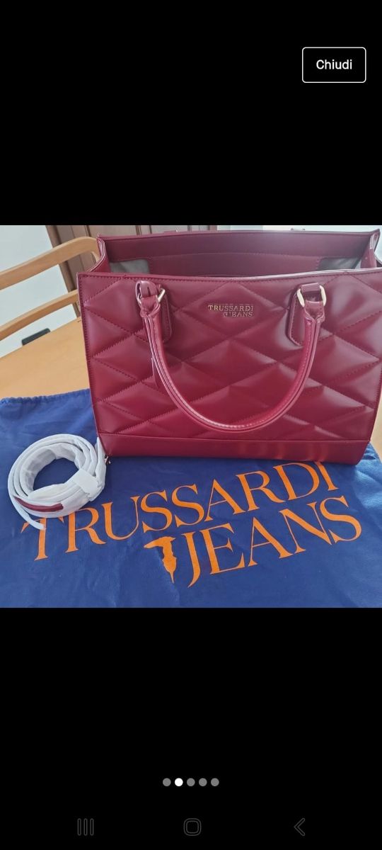 borsa trussardi nuova