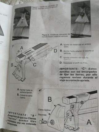 Barras portaequipajes Nissan Primera