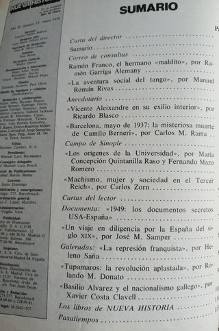 2 revistas Nueva Historia
