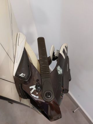 Tabla snow con fijaciones