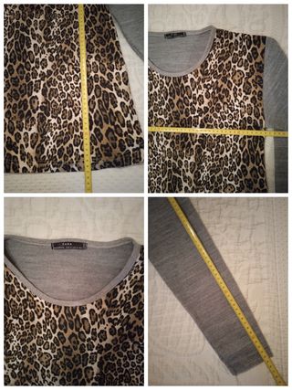 2 jerseys ZARA mujer M 38, suéter de punto