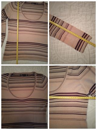 2 jerseys ZARA mujer M 38, suéter de punto