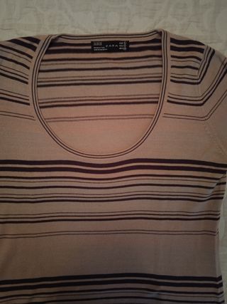 2 jerseys ZARA mujer M 38, suéter de punto