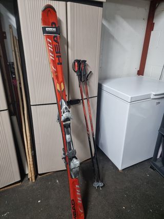 skis y botas Head